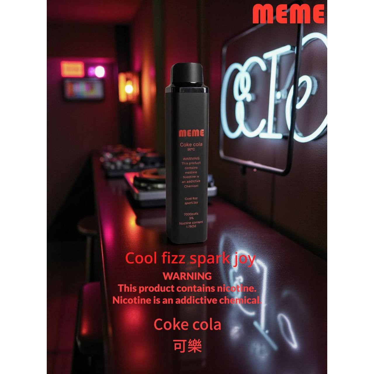 <p><strong>MEME 7000口 重磅上市</strong><br />
<strong>拋棄式/一次性 批發私訊</strong></p>